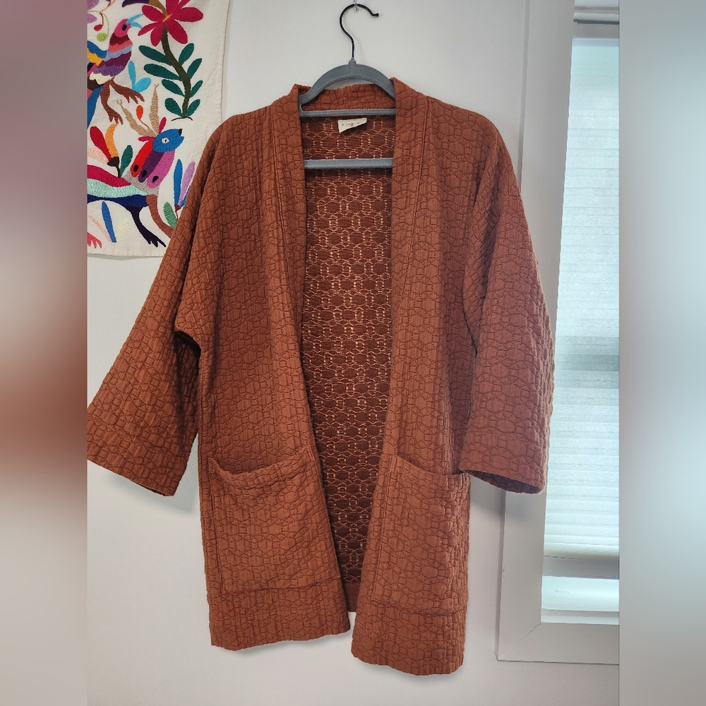 Rust SF Curator Jule Cardigan, sz small
